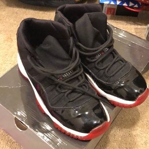 Red and black Jordan Breds